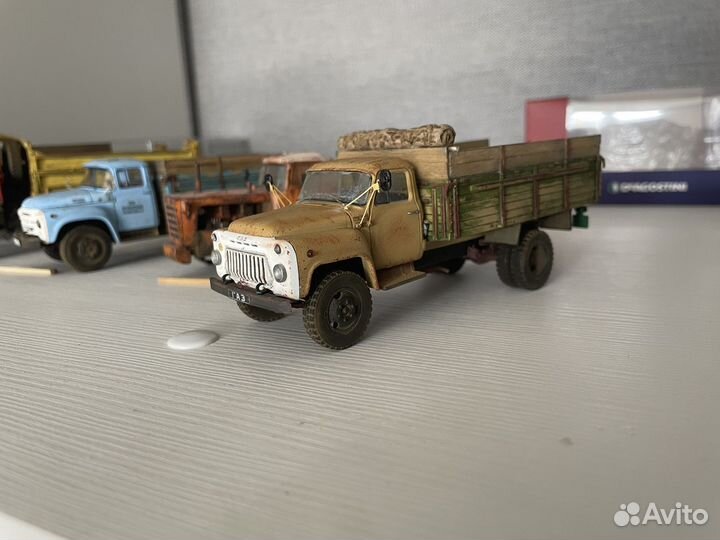 Модель газ 53 масштаб 1/43