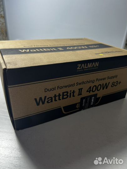 Блок питания wattbit II 400w 83+