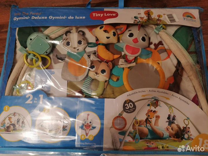 Развивающий коврик tiny love сказочный лес