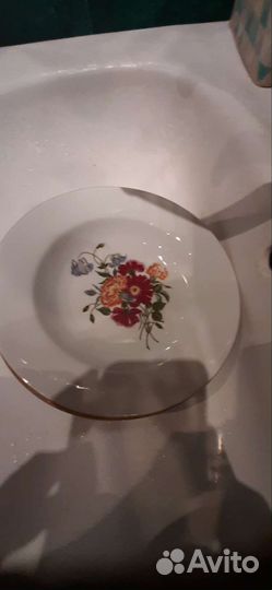 Фарфоровые тарелки германия cahla