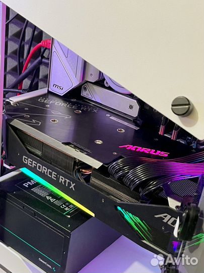 Видеокарта 3070ti aorus master