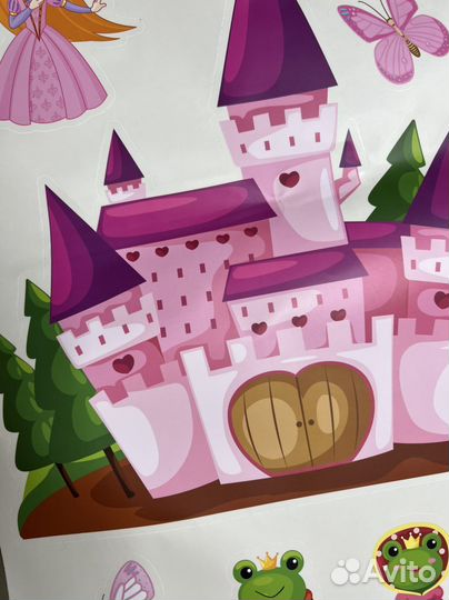 Интерьерная наклейка для девочки