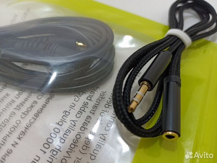 Удлинитель для наушников кабель AUX