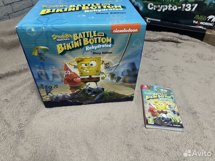 Spongebob Nintendo switch коллекционное