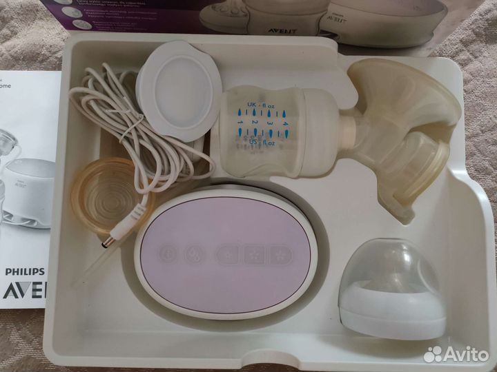Молокоотсос avent электрический