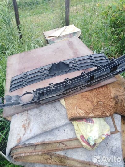 Решётки бампера и птф приора 1