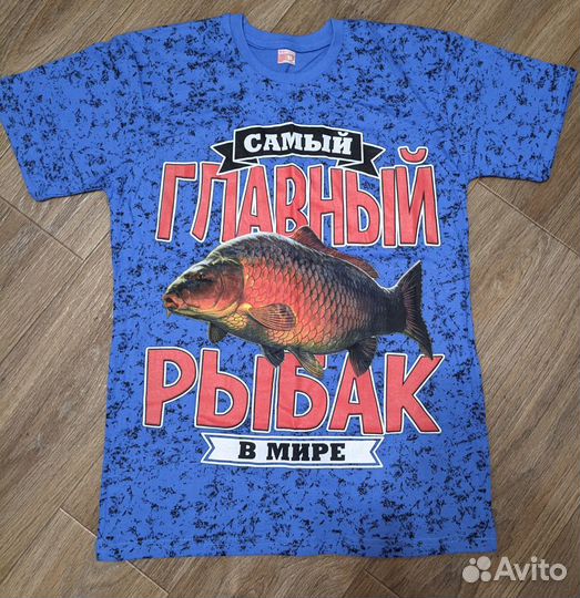 Футболка рыбак