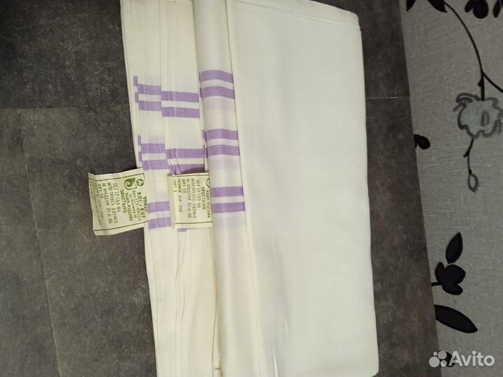 Простыни, скатерти СССР новые