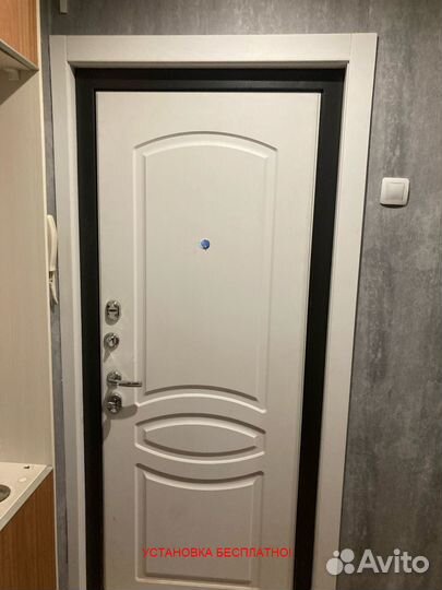Металлическая входная дверь с установкой в подарок