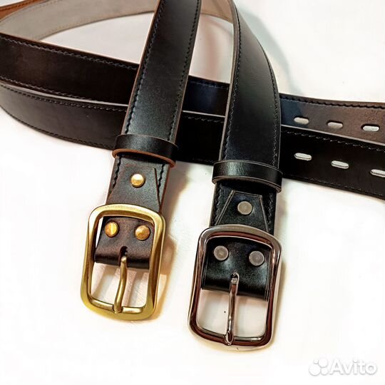Ремень подарочный из нат. кожи мужской, женский