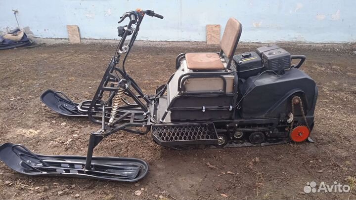 Мотобуксировщик мотособака бурлак