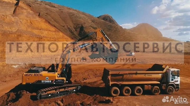 Гусеничный экскаватор Sany SY500H, 2023