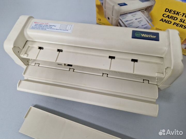 Нарезчик визиток warrior