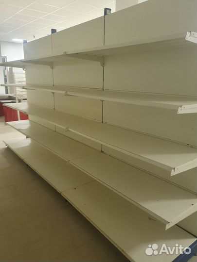 Стеллаж металлический торговый для магазина