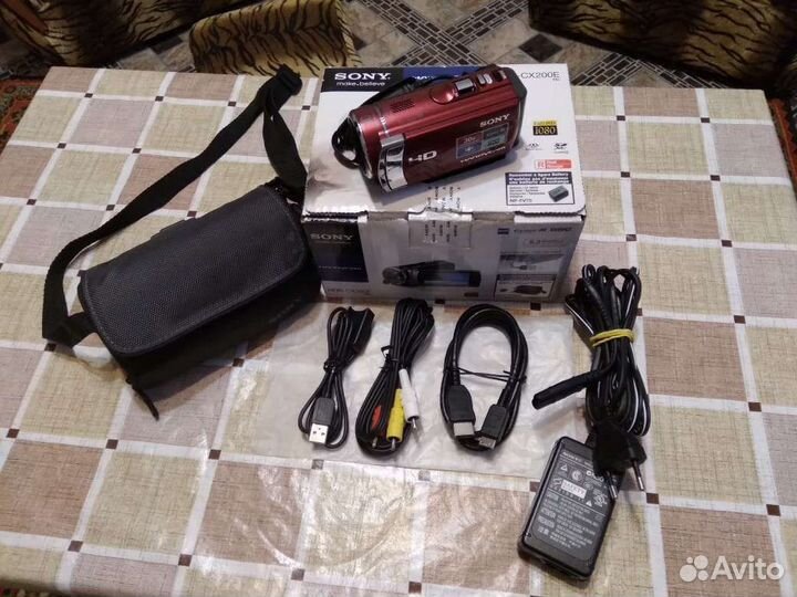Видеокамера sony handycam