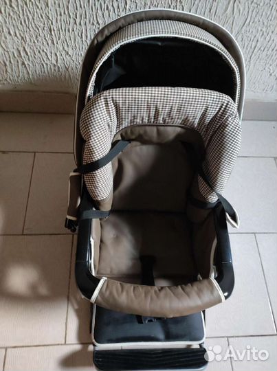 Коляска 2 в 1 эко кожа