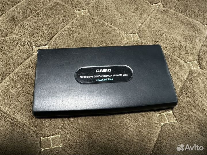Электронная записная книжка casio sf-5580rs 128 kb