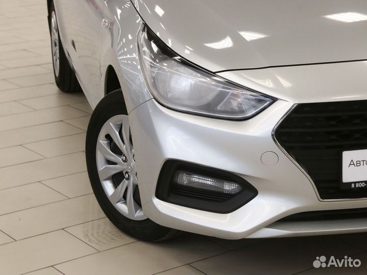 Hyundai Solaris 1.4 МТ, 2018, 92 500 км