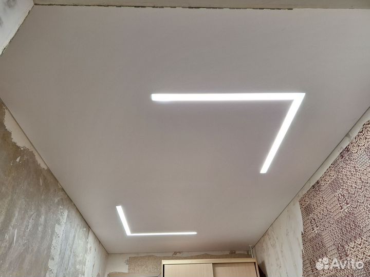 Натяжные потолки без посредников монтаж за 1 день