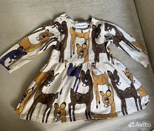 Mini rodini платье 68-74