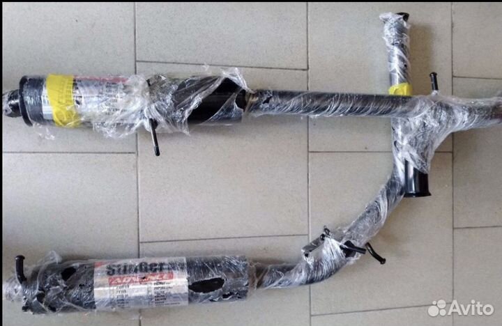 Раздвоенный глушитель stinger