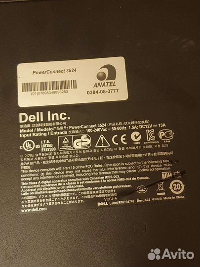 Коммутатор Dell PowerConnect 3524