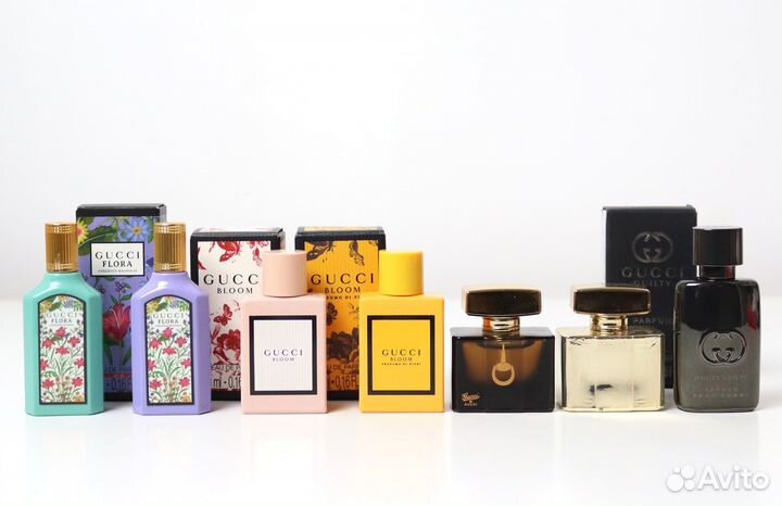 3 ч. Миниатюры парфюмерии Gucci Givenchy Paco и др