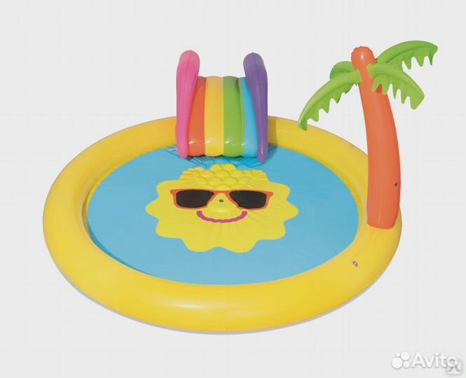 Игровой центр «Солнышко» с горкой