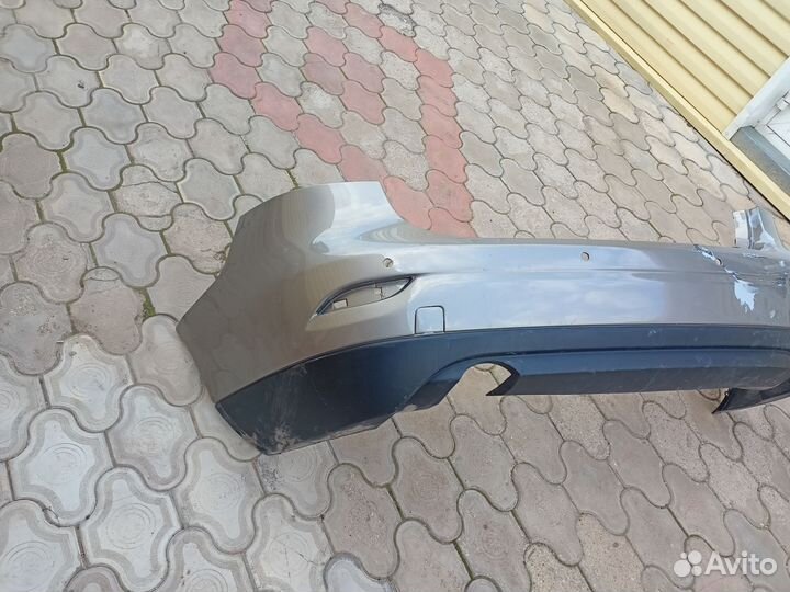 Бампер задний под ремонт на renault fluence