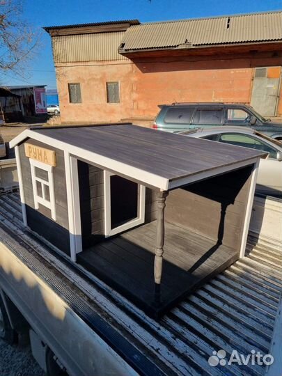 Будка для собаки утепленная