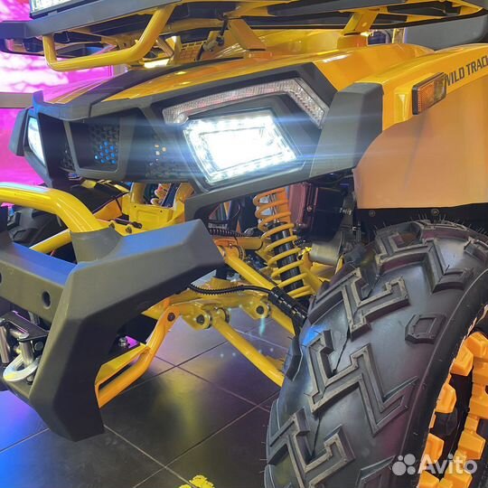 Квадроцикл motoland wild track x winch 200