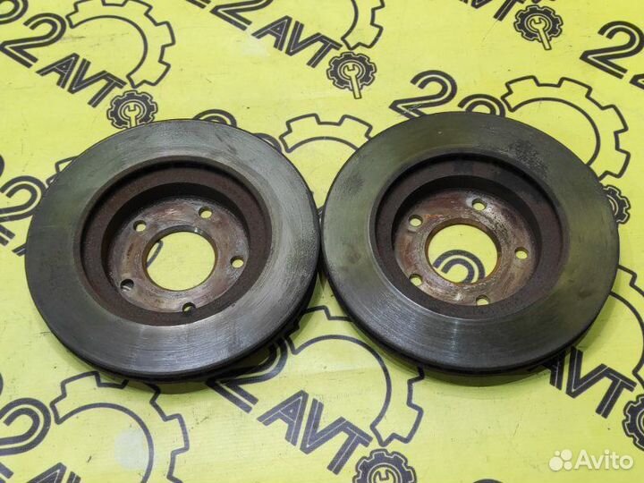 Диск тормозной комплект передний Nissan Primera