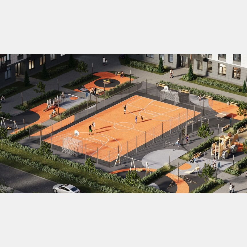 1-к. квартира, 41,4 м², 6/9 эт.