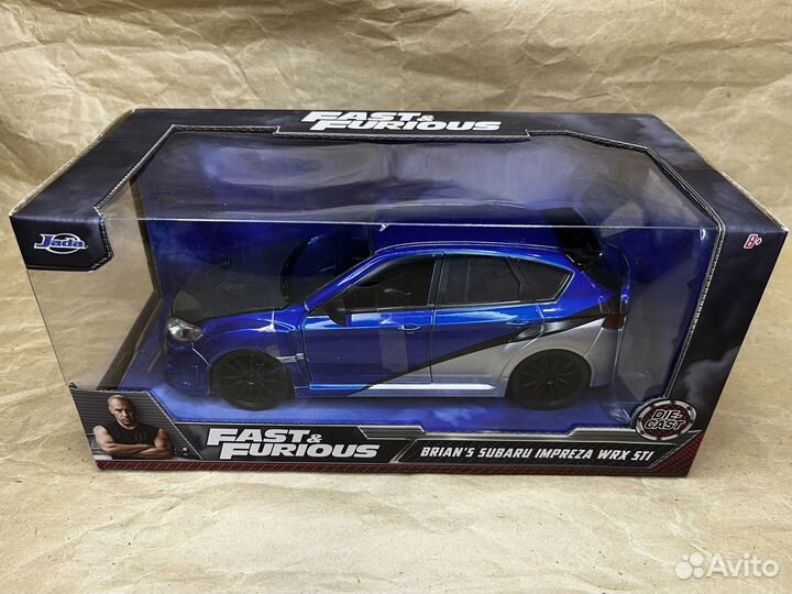 Subaru Impreza WRX STI 1/24 Jada