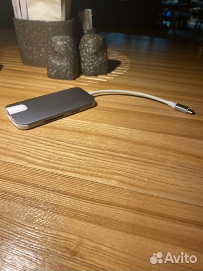 USB адаптер (hdmi, sd, ethernet, 3 usb)