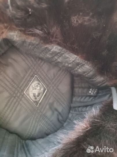 Мужская зимняя шапка норковая