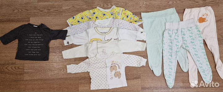 Продаю детские вещи пакетом от 3 до 7 мес