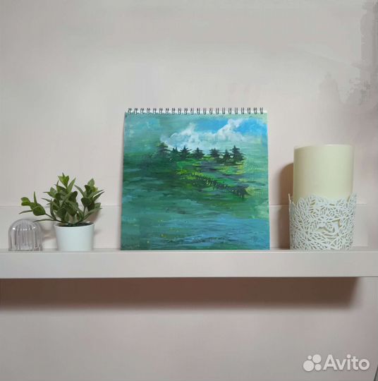 Картина пейзаж лес