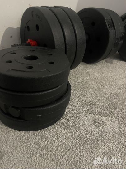 Гантели разборные