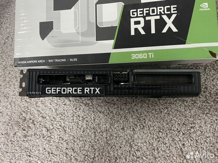 Видеокарта RTX3060ti palit dual oc