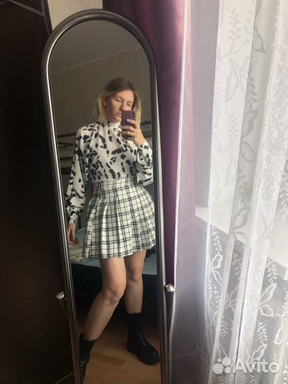 Вещи пакетом Юбка Блузка Рубашка Боди,р.44