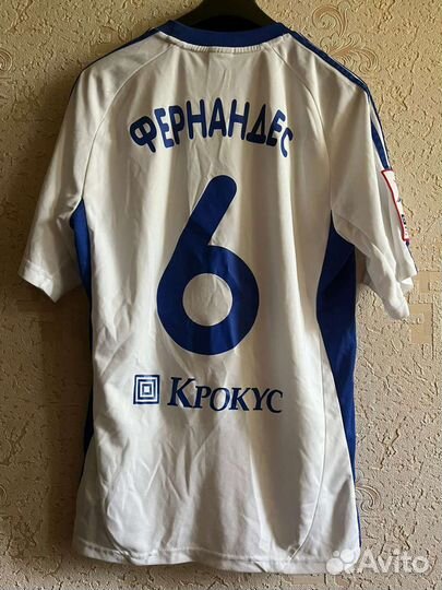 Игровая майка Динамо Москва Леандро Фернандес