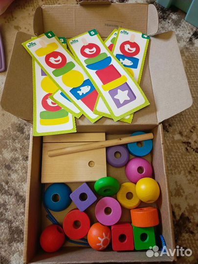 Игрушка Пирамидка лесная мастерская