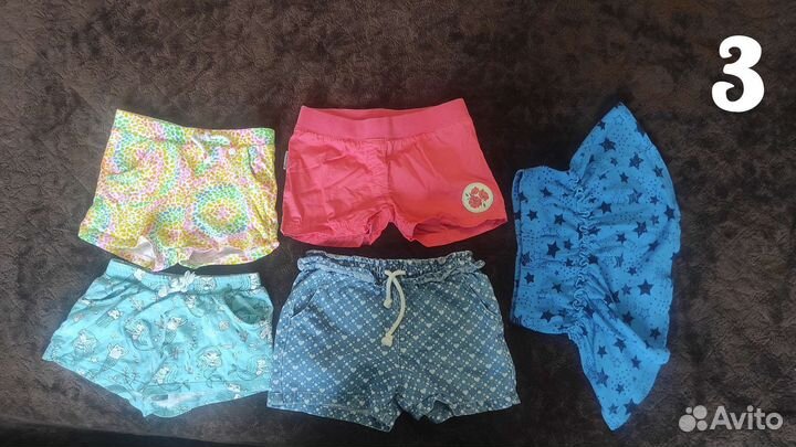 Одежда пакетом на девочку 104-110 (до роста 116см)