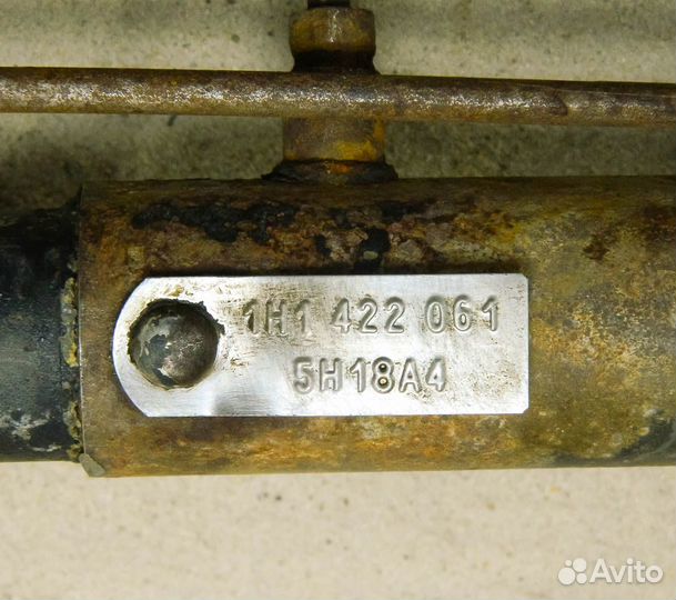 Рейка рулевая c гу VW Golf 3 / Passat b3