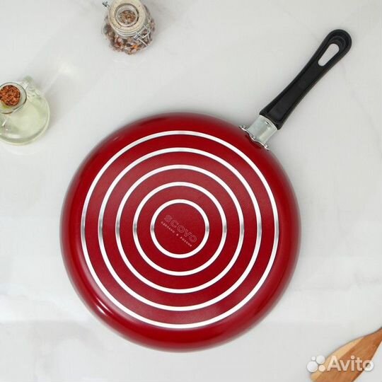 Сковорода 'Эксперт', d28 см, антипригарное покрыти