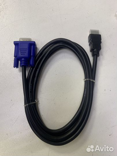 Кабель hdmi-vga новый