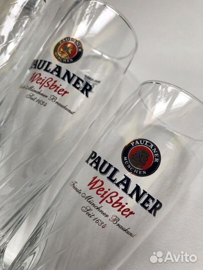 Бокал Paulaner 4 шт