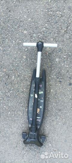 Дека с рулëм от детского самоката