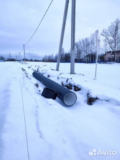 Трубы в канаву на заезд (гофрированные)